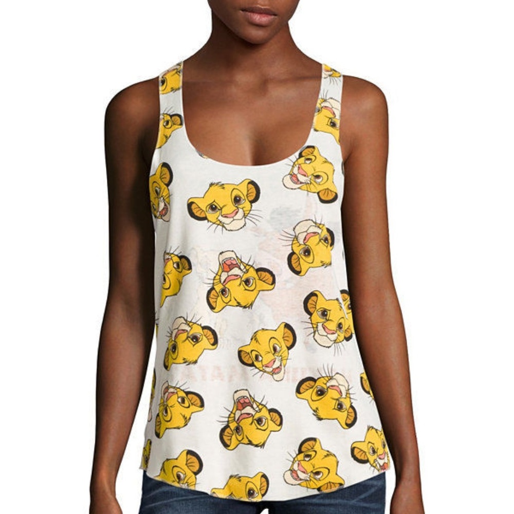 Freeze Reversible Graphic Tank Top Hakuna Matata L